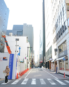 銀座一丁目駅から